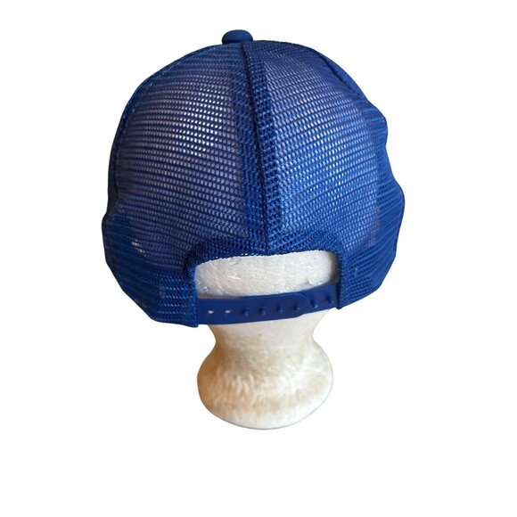 Hendricks County Ham Club Blue Trucker Hat One Size Fits All 100% Polyester & Ny - Picture 3 of 7
